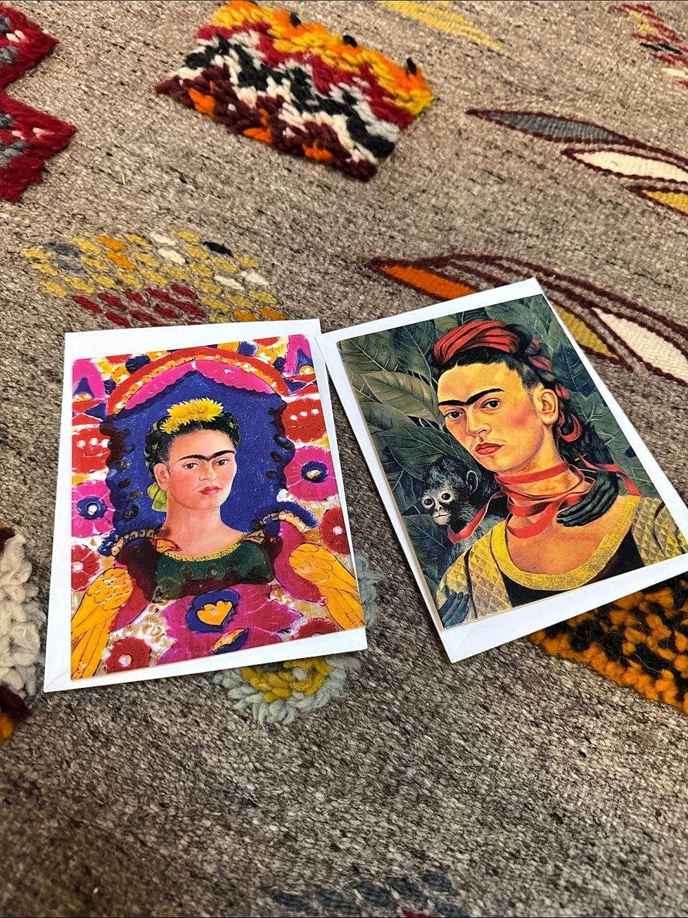 Frida Kahlo Blank Cards Set of 2